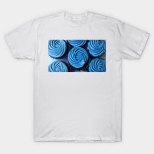 Blue Cupcakes - Wedding at Magpie Springs, Adelaide Hills, Fleurieu Peninsula by Avril Thomas T-Shirt